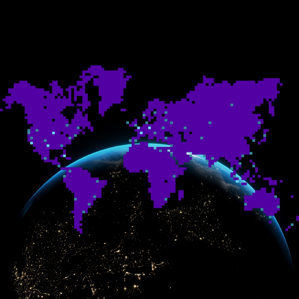 Delivery Network Locations (Image from https://unsplash.com/photos/Xu4Pz7GI9JY)